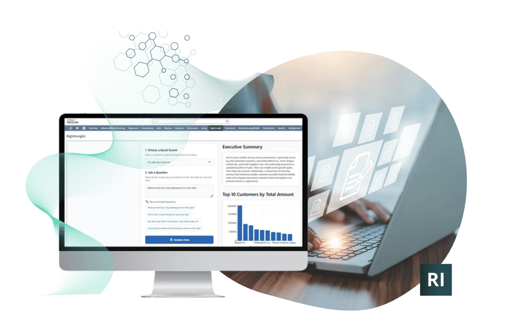 RightInsight dashboard illustration