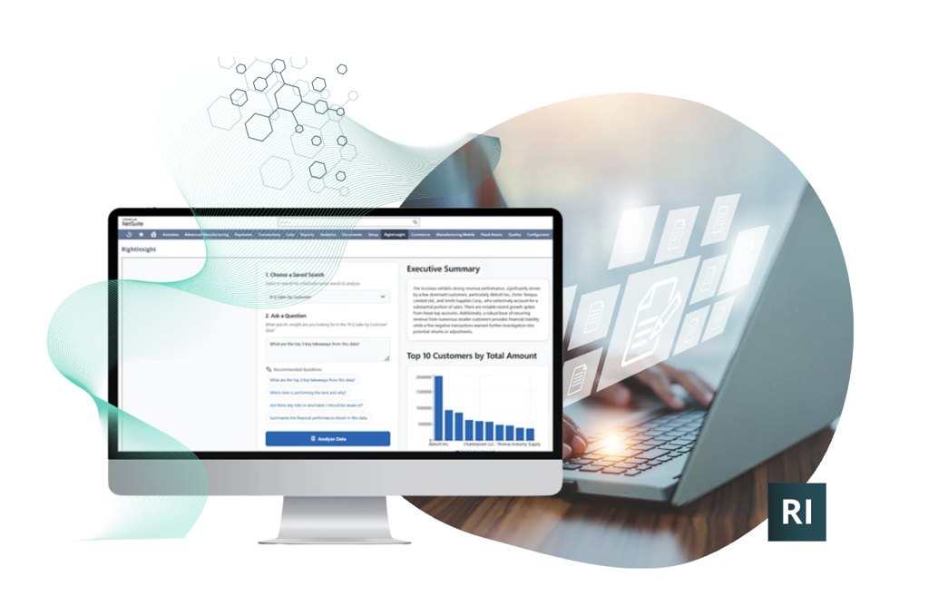 RightInsight Dashboard Illustration